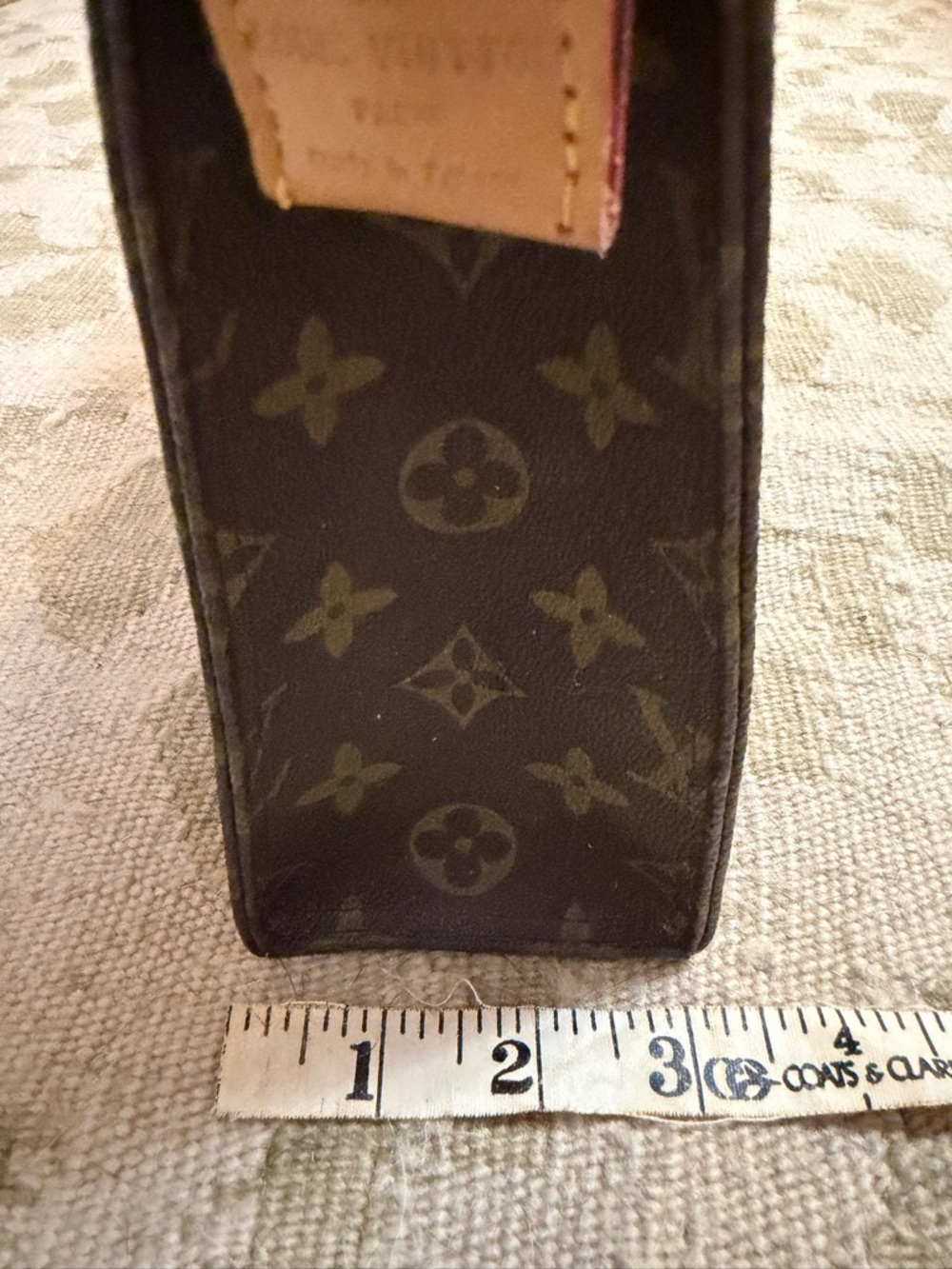 VTG Louis Vuitton Monogram Clutch Toiletry Pouch Cosmetic Bag 26 Large - Picture 14 of 16